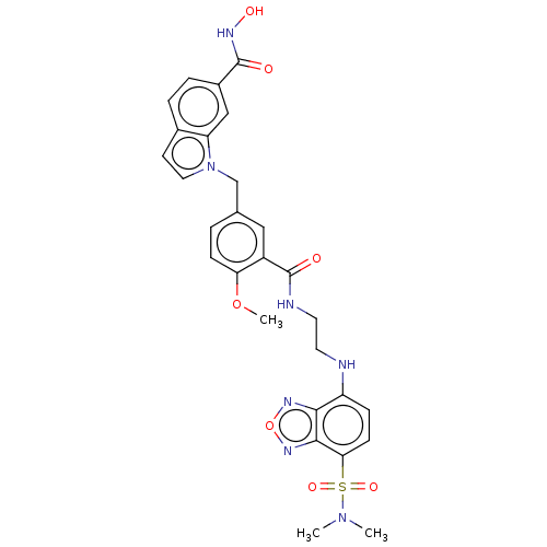Chemical structure of BindingDB Monomer ID 50595333
