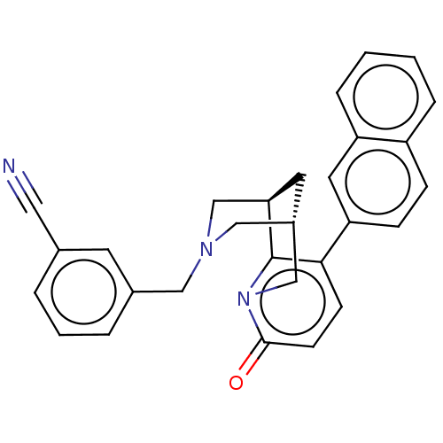 Chemical structure of BindingDB Monomer ID 50595396