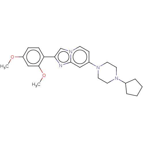 Chemical structure of BindingDB Monomer ID 50595504