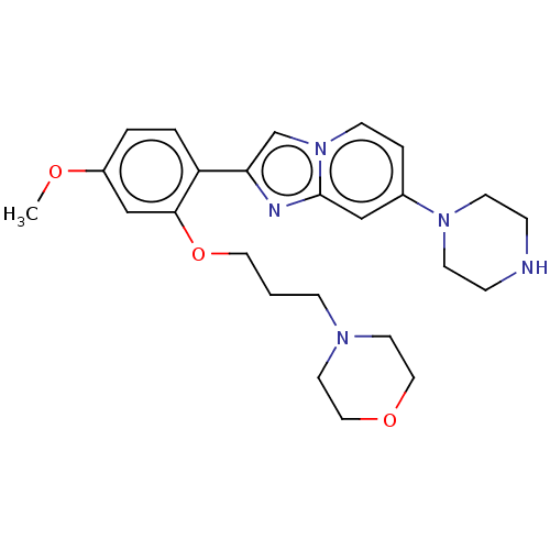 Chemical structure of BindingDB Monomer ID 50595516