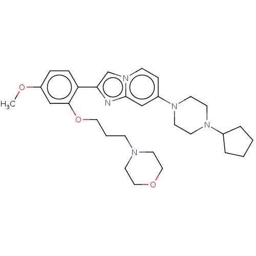 Chemical structure of BindingDB Monomer ID 50595518