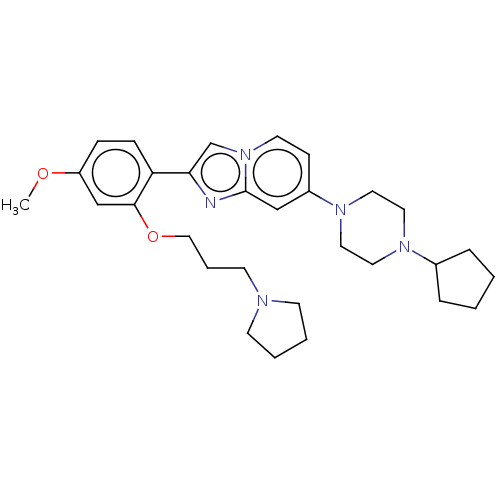 Chemical structure of BindingDB Monomer ID 50595519