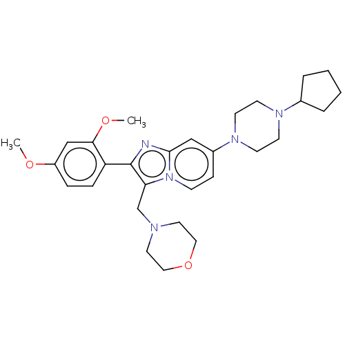 Chemical structure of BindingDB Monomer ID 50595522