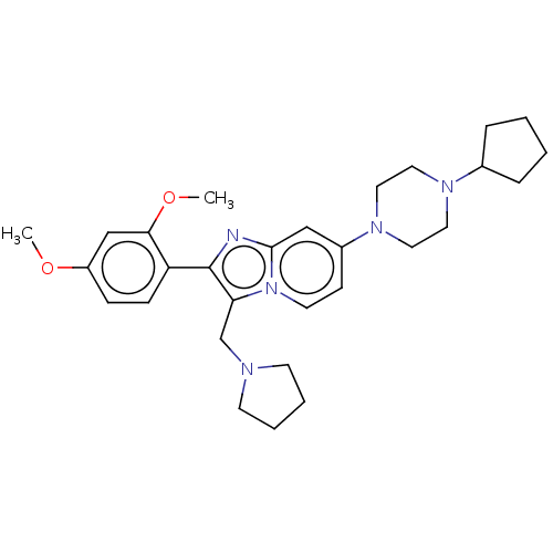 Chemical structure of BindingDB Monomer ID 50595523