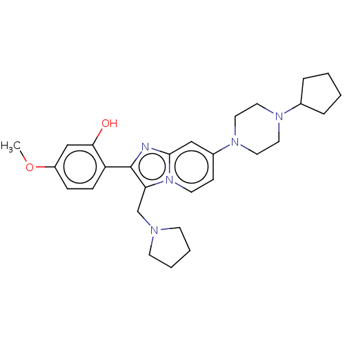 Chemical structure of BindingDB Monomer ID 50595525