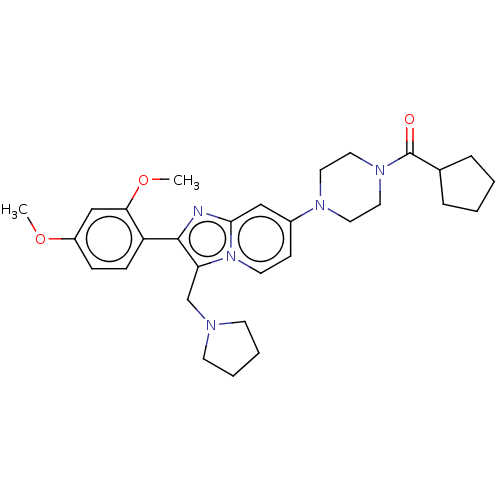 Chemical structure of BindingDB Monomer ID 50595528