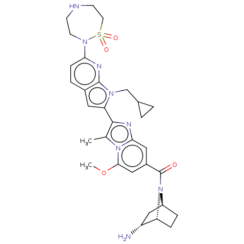 Chemical structure of BindingDB Monomer ID 50595780