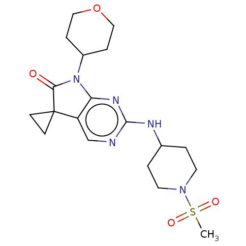 Chemical structure of BindingDB Monomer ID 50595805