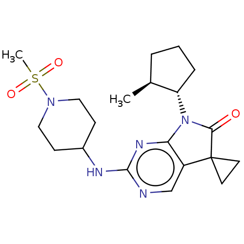 Chemical structure of BindingDB Monomer ID 50595806