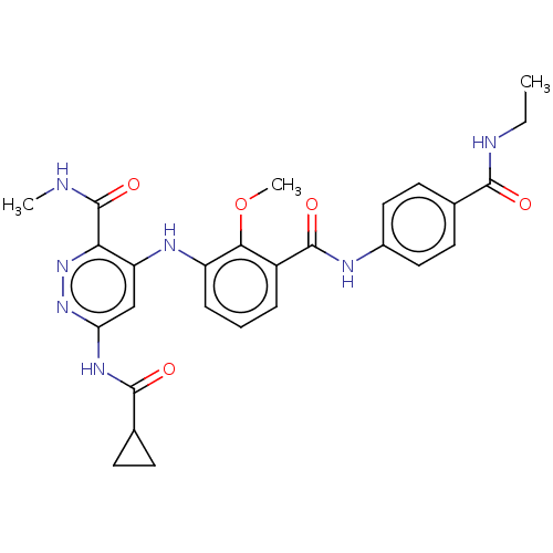 Chemical structure of BindingDB Monomer ID 50595822