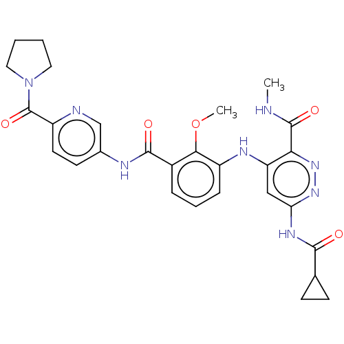 Chemical structure of BindingDB Monomer ID 50595830