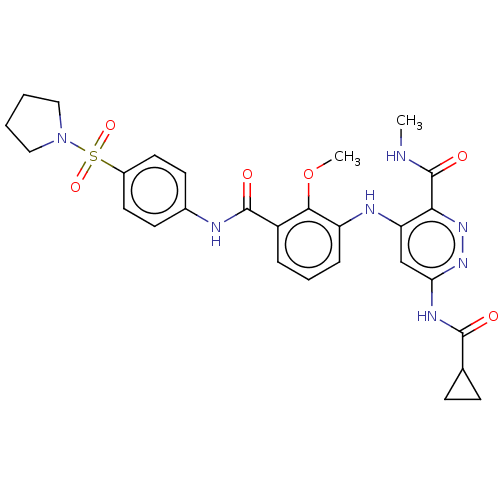 Chemical structure of BindingDB Monomer ID 50595833