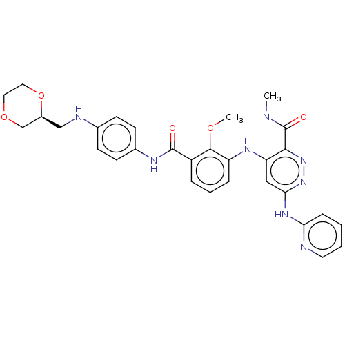 Chemical structure of BindingDB Monomer ID 50595844