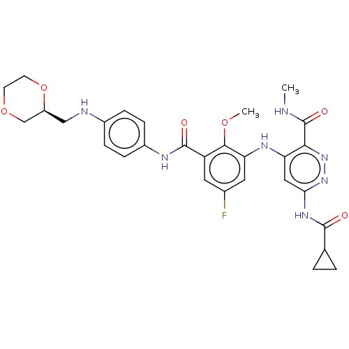 Chemical structure of BindingDB Monomer ID 50595845
