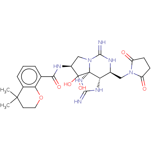 Chemical structure of BindingDB Monomer ID 50595873
