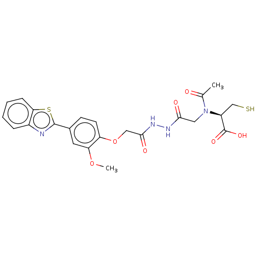 Chemical structure of BindingDB Monomer ID 50596303