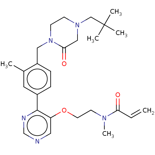 Chemical structure of BindingDB Monomer ID 50596422