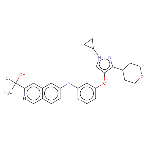 Chemical structure of BindingDB Monomer ID 50596461