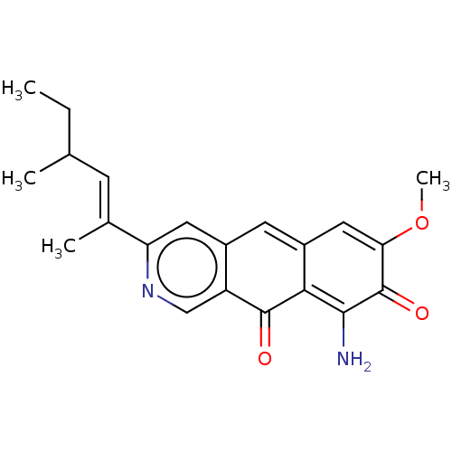 Chemical structure of BindingDB Monomer ID 50596496