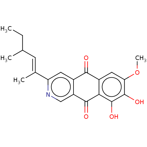 Chemical structure of BindingDB Monomer ID 50596497