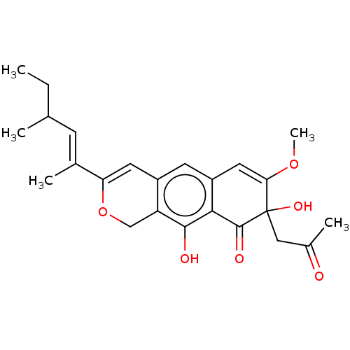 Chemical structure of BindingDB Monomer ID 50596498