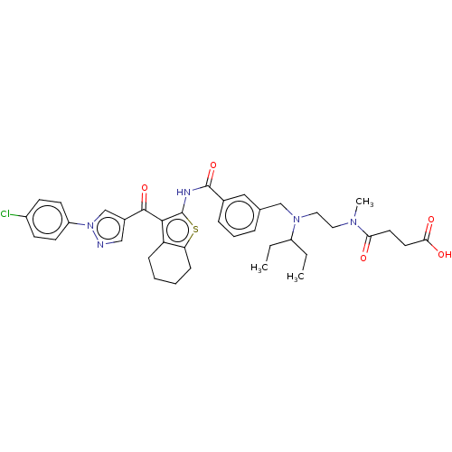 Chemical structure of BindingDB Monomer ID 50596509