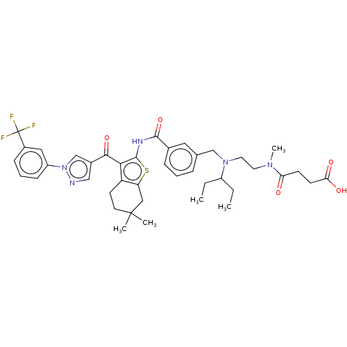 Chemical structure of BindingDB Monomer ID 50596517