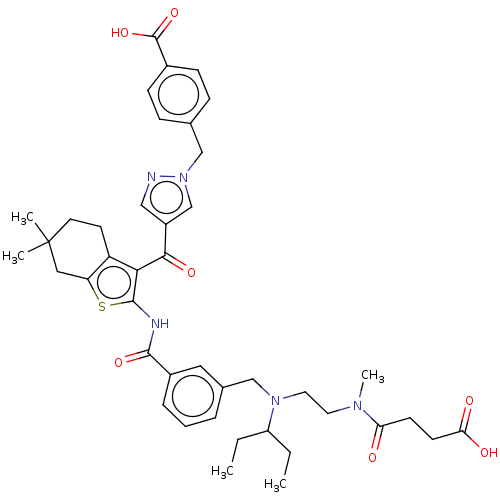 Chemical structure of BindingDB Monomer ID 50596521