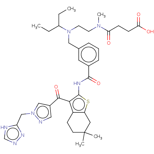 Chemical structure of BindingDB Monomer ID 50596523
