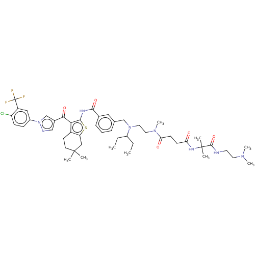 Chemical structure of BindingDB Monomer ID 50596527