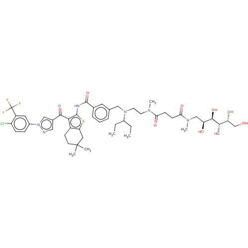 Chemical structure of BindingDB Monomer ID 50596528