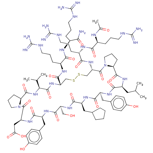 Chemical structure of BindingDB Monomer ID 50597282