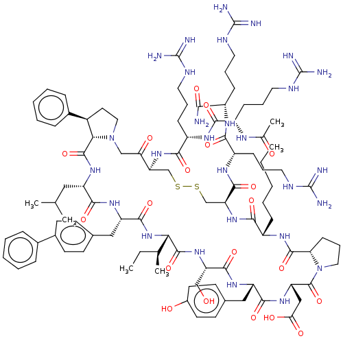 Chemical structure of BindingDB Monomer ID 50597320