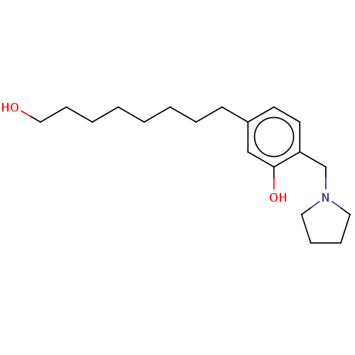 Chemical structure of BindingDB Monomer ID 50597593