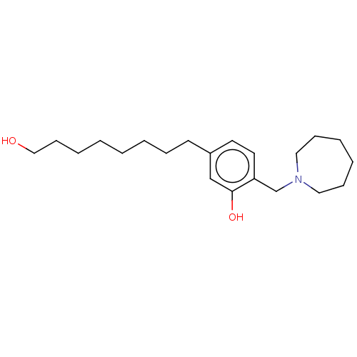 Chemical structure of BindingDB Monomer ID 50597595