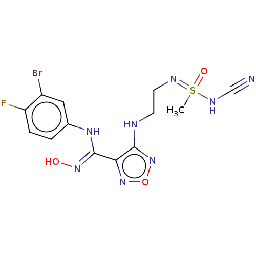 Chemical structure of BindingDB Monomer ID 50597781