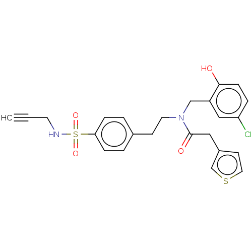 Chemical structure of BindingDB Monomer ID 50598196