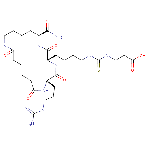 Chemical structure of BindingDB Monomer ID 50598649