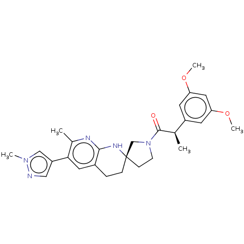 Chemical structure of BindingDB Monomer ID 50598700
