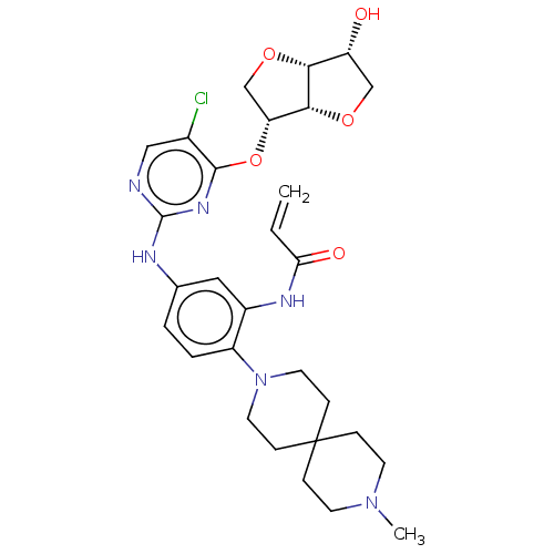 Chemical structure of BindingDB Monomer ID 50598709