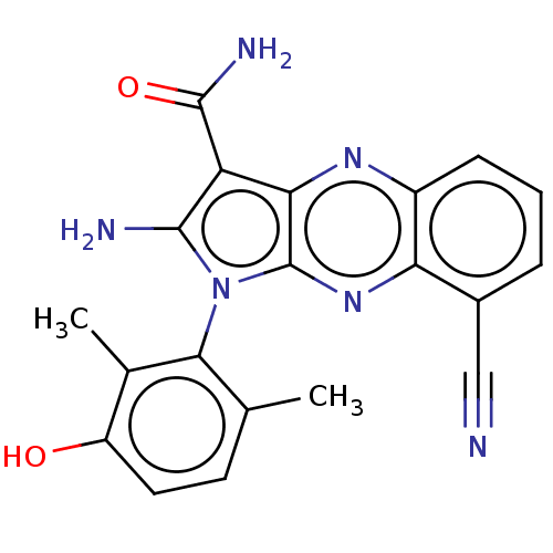 Chemical structure of BindingDB Monomer ID 50598834