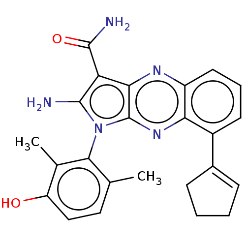 Chemical structure of BindingDB Monomer ID 50598836