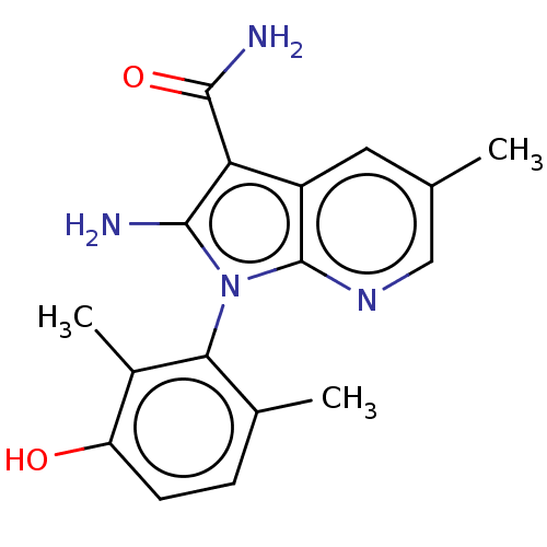 Chemical structure of BindingDB Monomer ID 50598854