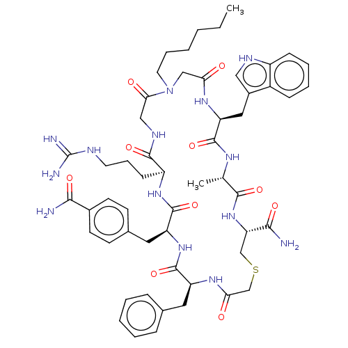 Chemical structure of BindingDB Monomer ID 50598889