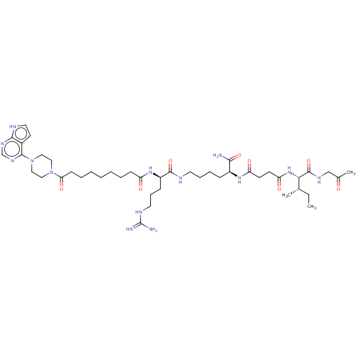 Chemical structure of BindingDB Monomer ID 50599145