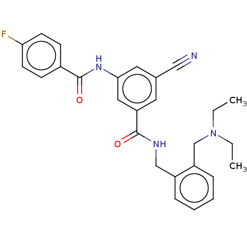 Chemical structure of BindingDB Monomer ID 50599192