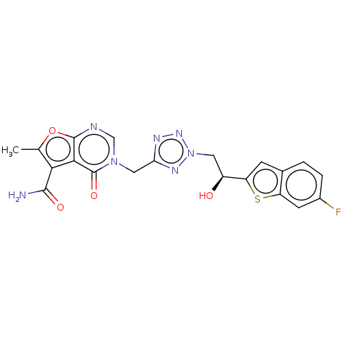 Chemical structure of BindingDB Monomer ID 50599212