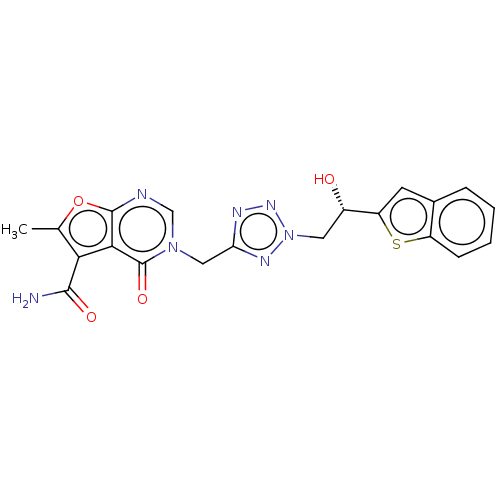 Chemical structure of BindingDB Monomer ID 50599213