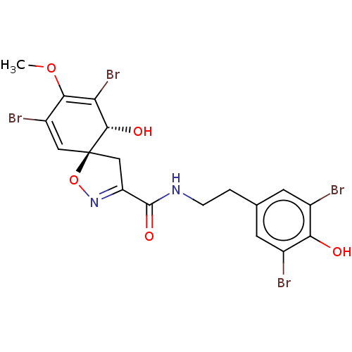 Chemical structure of BindingDB Monomer ID 50599317