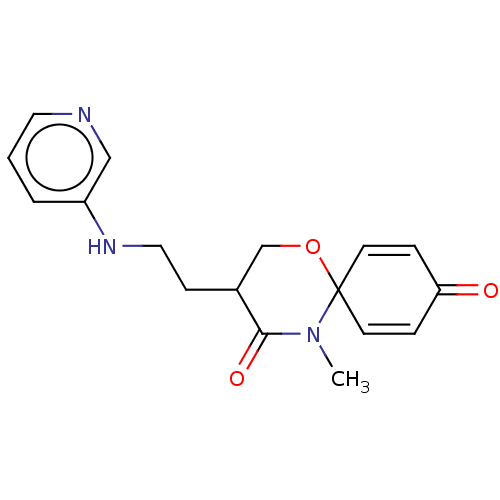 Chemical structure of BindingDB Monomer ID 50599357